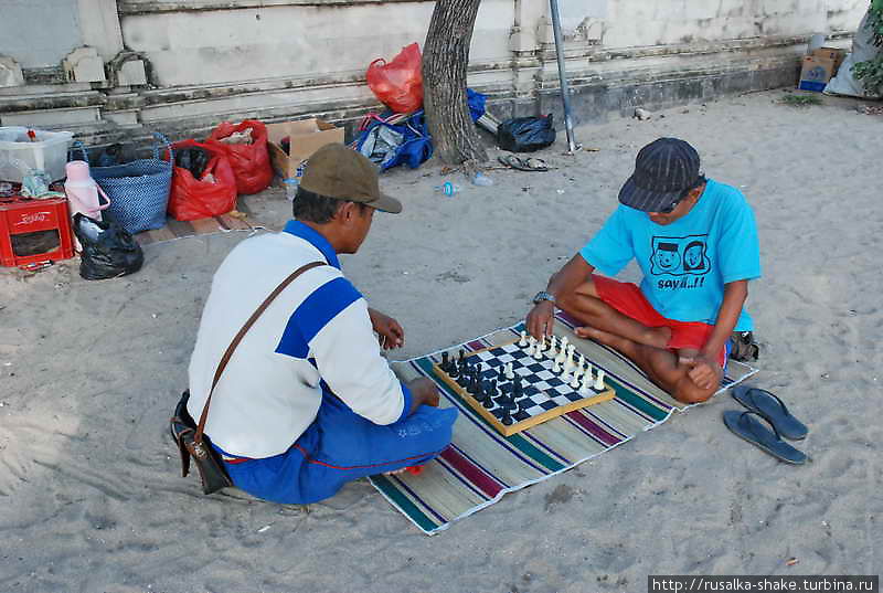 Шахматы на Бали Абаби, Индонезия