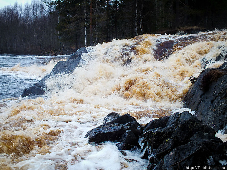 Время водопадов Рускеала, Россия