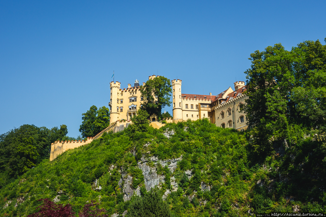 Замок Нойшванштайн Земля Бавария, Германия