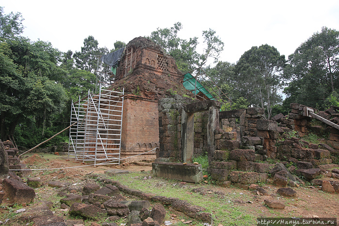 Храм Пре-Ко. Фото из интернета Ангкор (столица государства кхмеров), Камбоджа