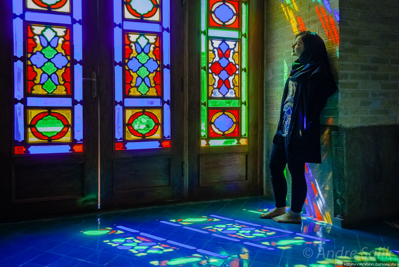 Иран. Шираз. Мечеть Насир аль-Мульк Шираз, Иран