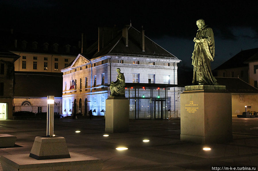 Площадь правосудия Шамбери, Франция
