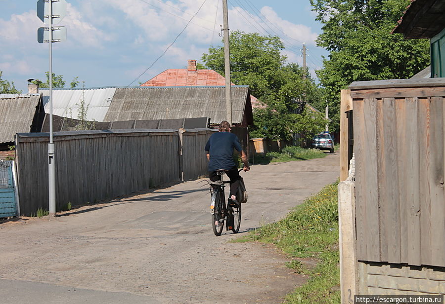 Маленький городок на высоком берегу Припяти Петриков, Беларусь