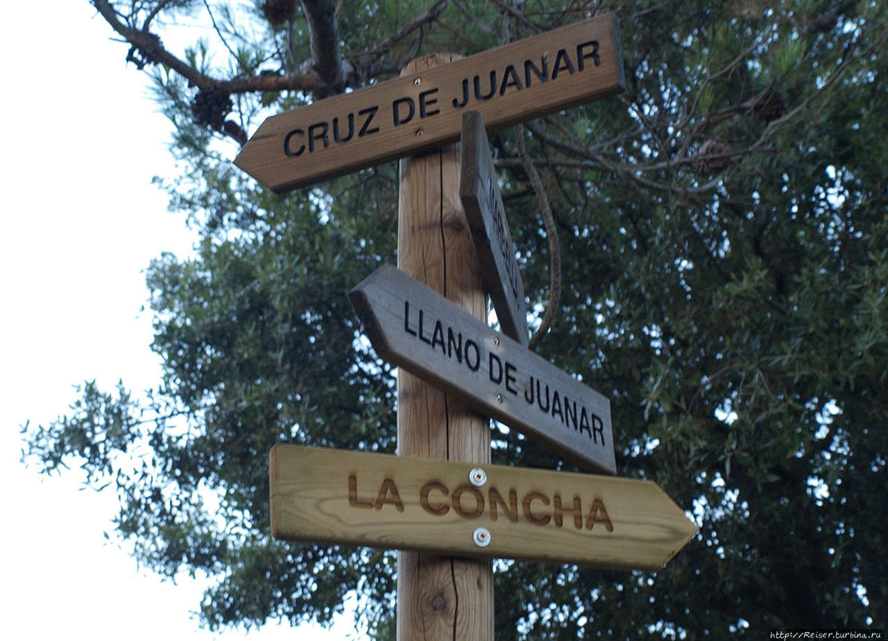 Поездка...в Европу... — 6. Восхождение на гору Ла Конча Марбелья, Испания