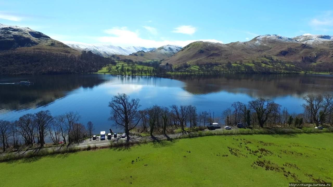 Озеро  Ullswater. Фото из интернета Лейк-Дистрикт Национальный Парк, Великобритания