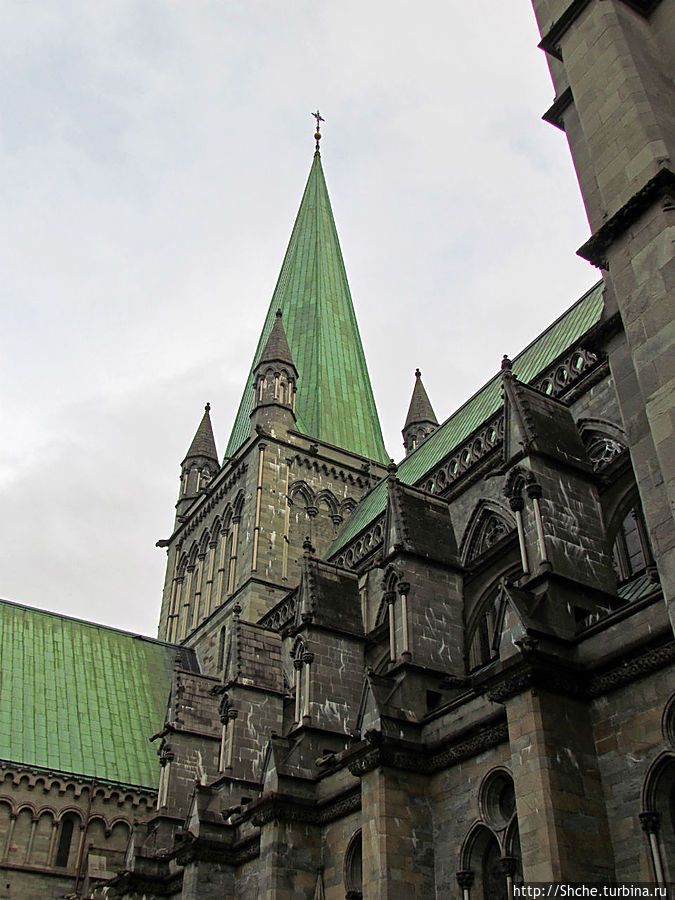 Кафедральный собор Нидаросс — место коронации королей Тронхейм, Норвегия