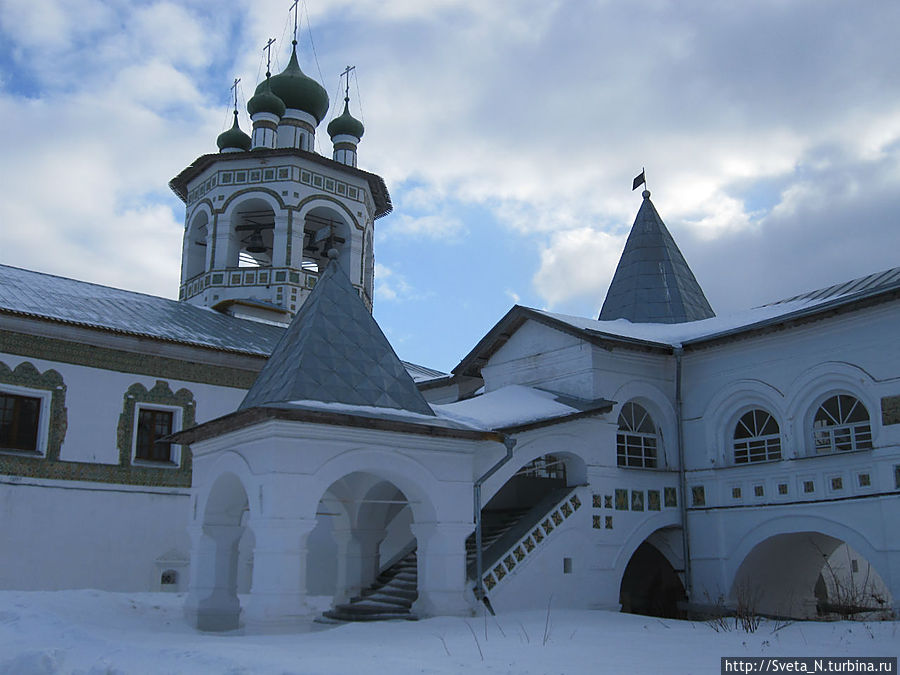 Монастырь в Вяжищах Новгородская область, Россия