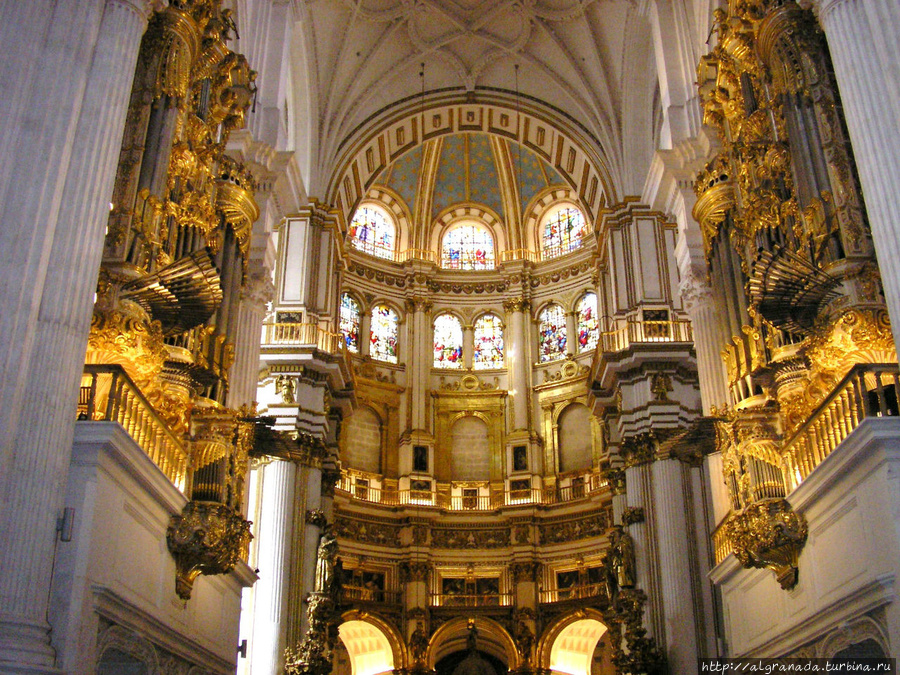 главная капелла кафедрального собора Гранада, Испания