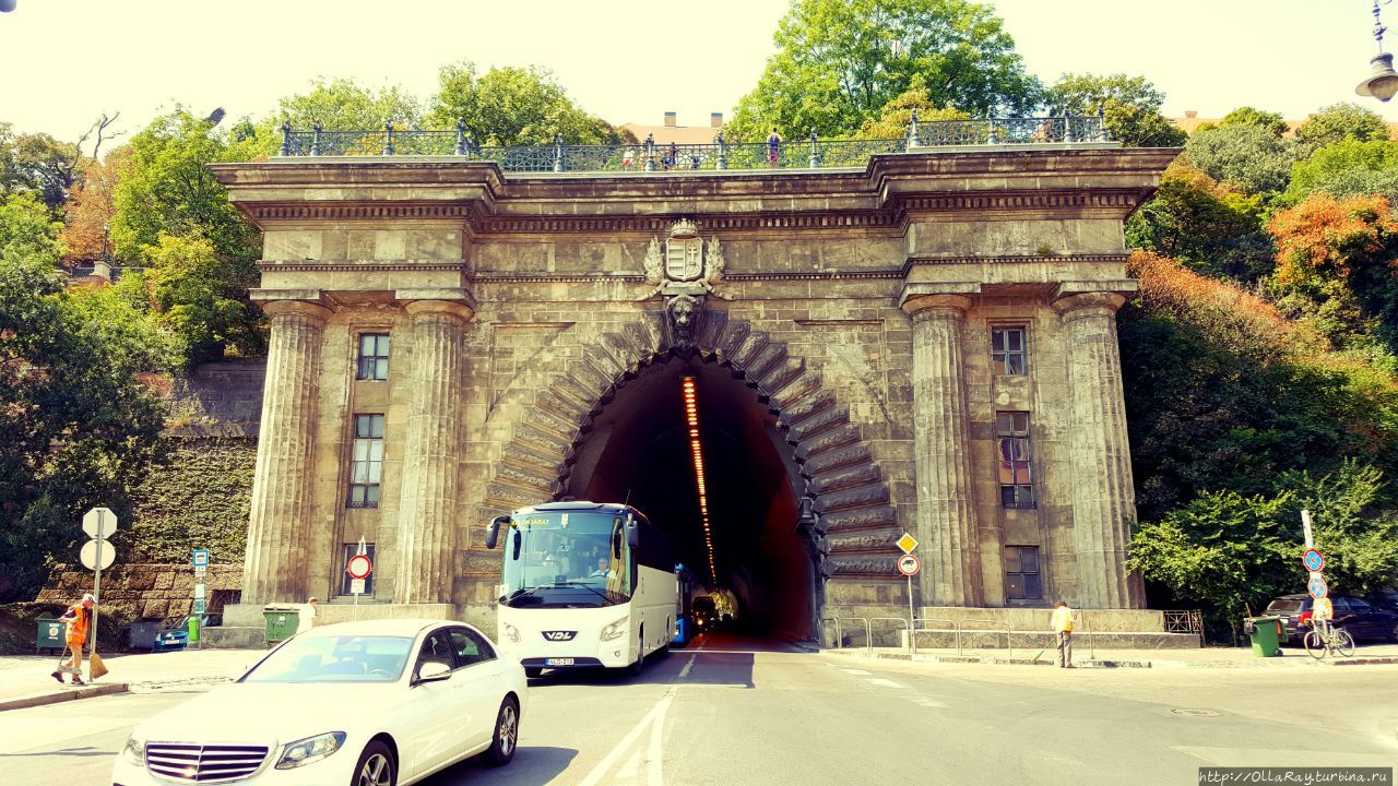 Туннель под горой Геллерт. Будапешт, Венгрия