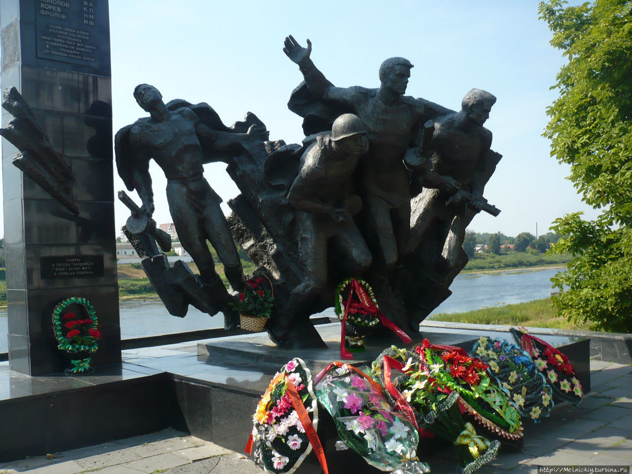 Памятник 23-м воинам-гвардейцам Полоцк, Беларусь