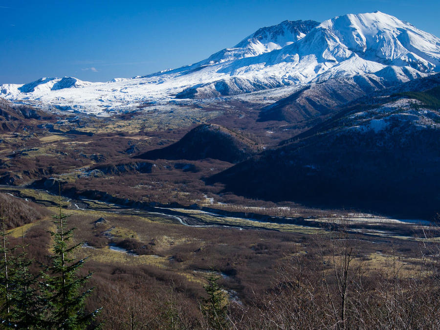 Зима на Сент-Хеленс Ванкувер, CША