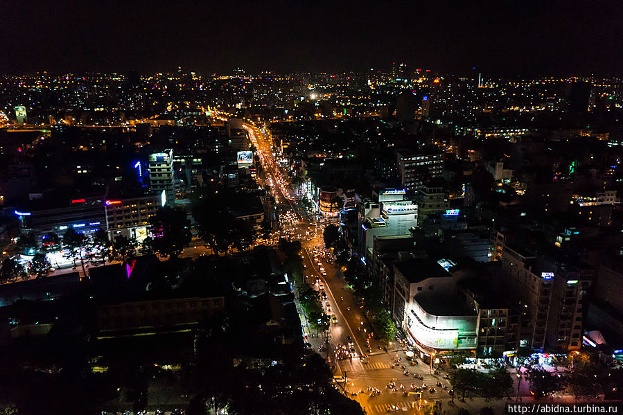 Ночной Сайгон Хошимин, Вьетнам
