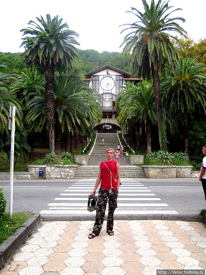 Прогулки по Старой Гаре Гагра, Абхазия