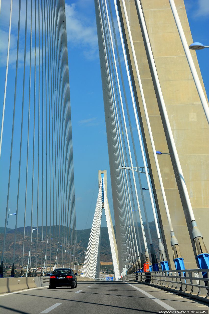 Мост Рио — Антирио Патры, Греция