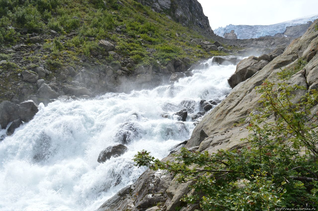 Ледниковый период. Ледник Фолгефонна Фолгефонна Национальный Парк, Норвегия