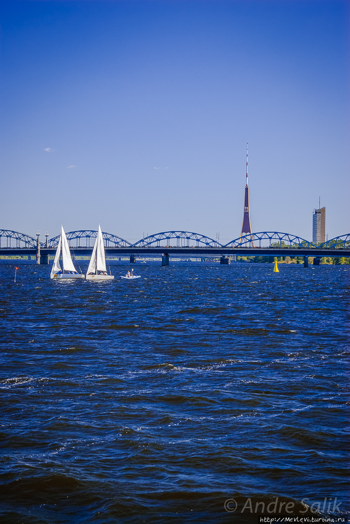 Праздник Риги 2015. парусная регата на Даугаве. Рига, Латвия