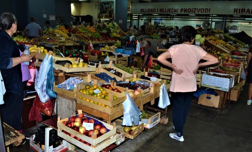 Зеленый рынок Будва, Черногория