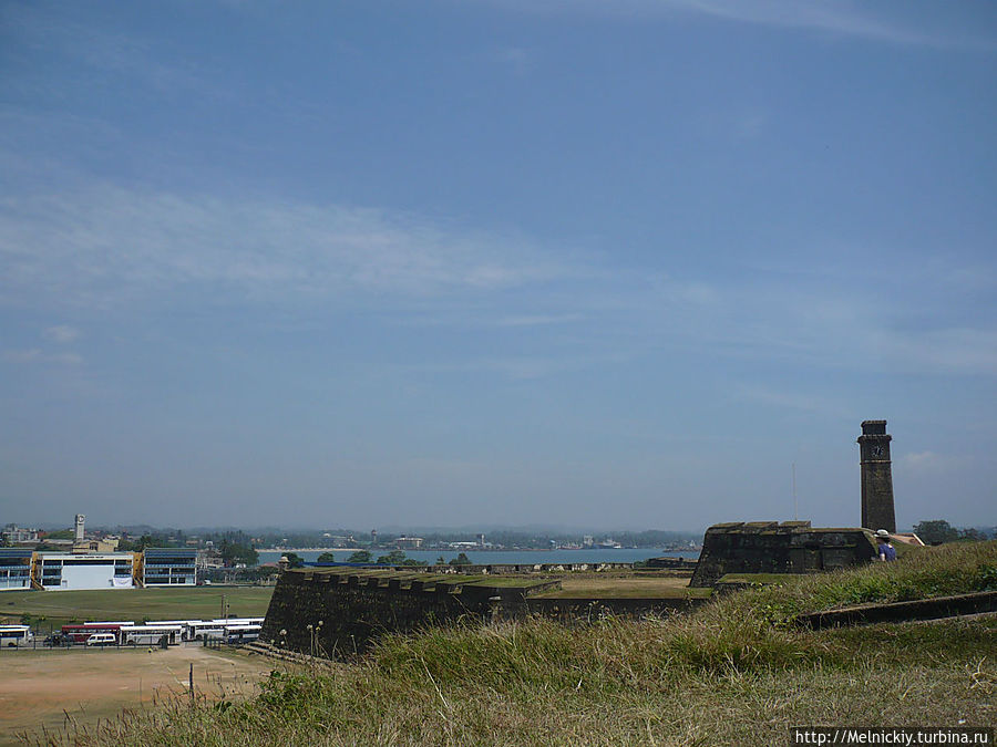 Старый форт на древней земле Галле, Шри-Ланка