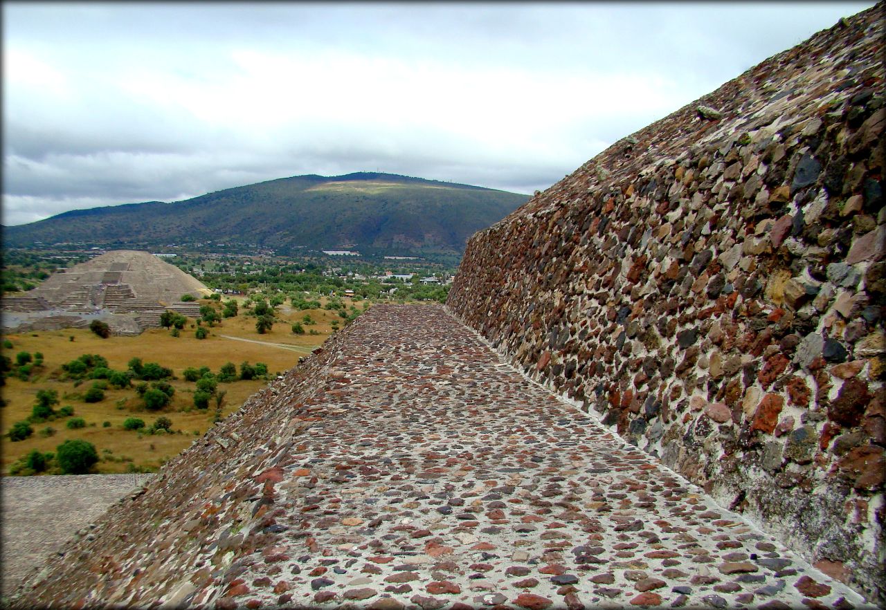 Большое путешествие по Мексике ч.2 — Теотиуакан и Дева Теотиуакан пре-испанский город тольтеков, Мексика