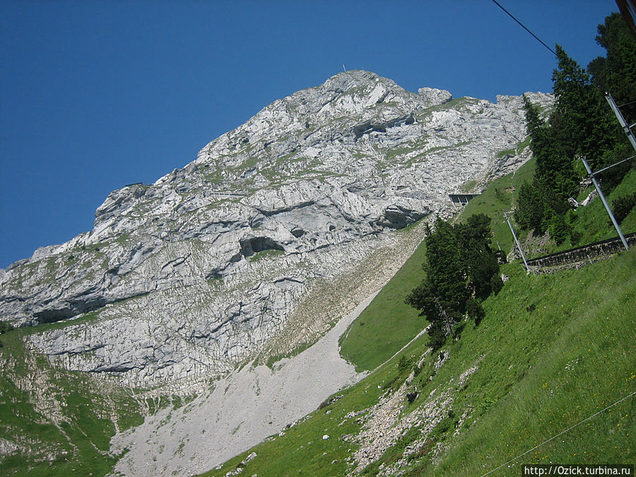 Полет фантазий на горе Пилатус Люцерн, Швейцария