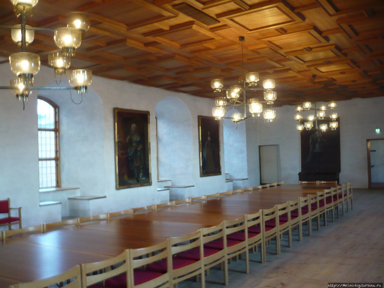 Залы и интерьеры Абоского замка Турку, Финляндия