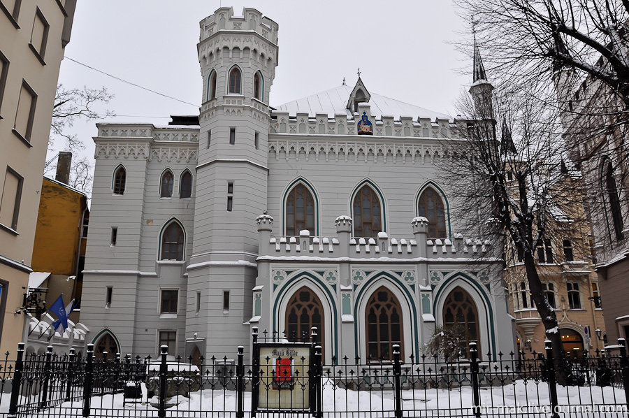 Заснеженная Рига и Юрмала Рига, Латвия