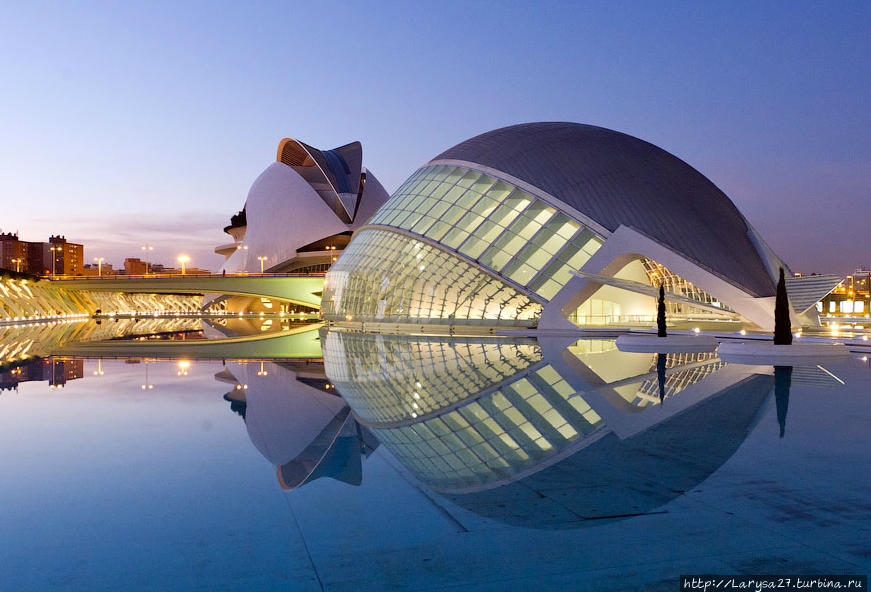 Город искусств и наук. Фото из нета Валенсия, Испания