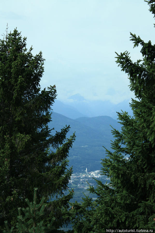 Виллахская Альпенштрассе, пеший маршрут на перевал Добрач