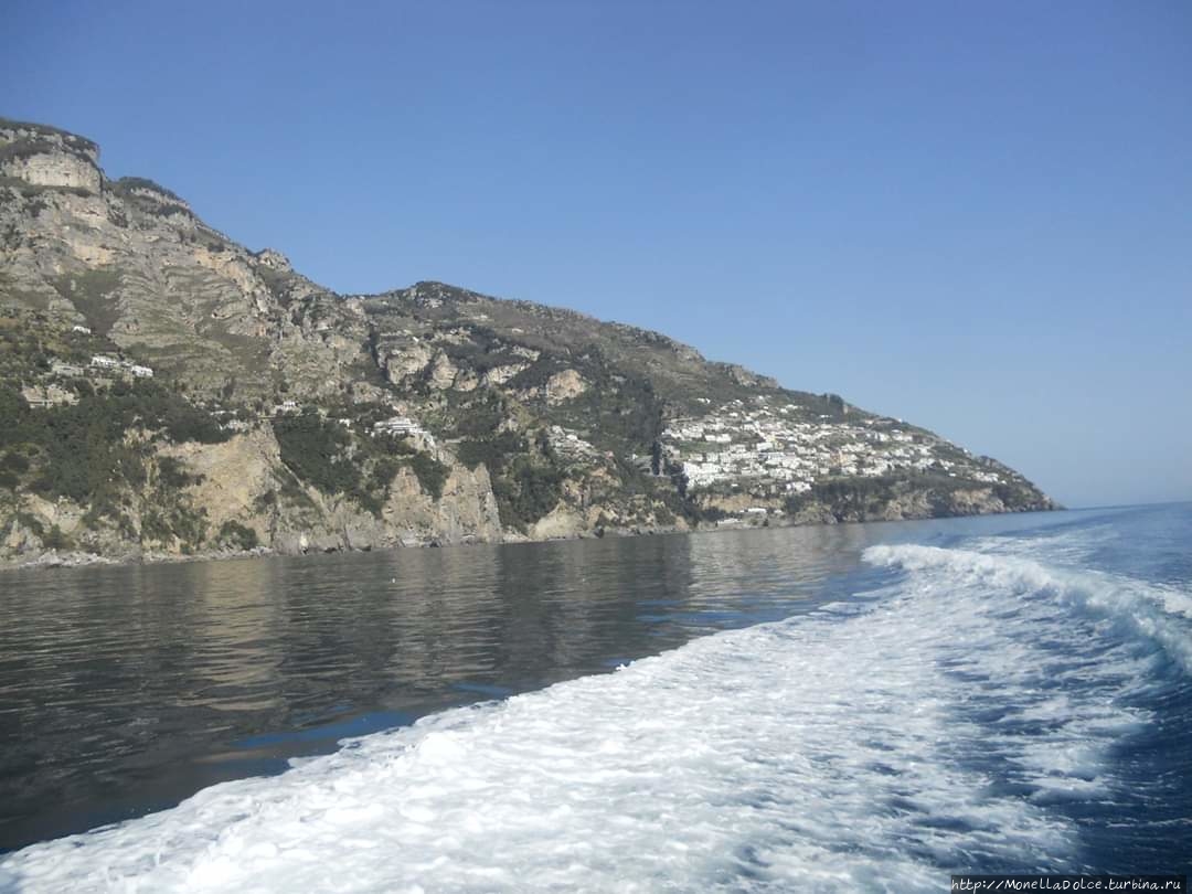 От Positano до Salerno вдоль побережья на скутере Костьера-Амальфиана – Амальфийское побережье, Италия