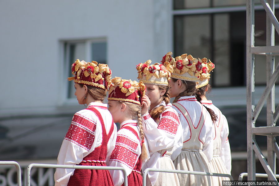 Майские гуляния на площади Победы Витебск, Беларусь