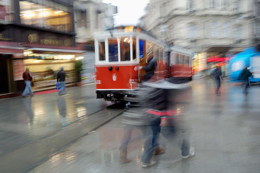 Ностальгический трамвай Стамбул, Турция