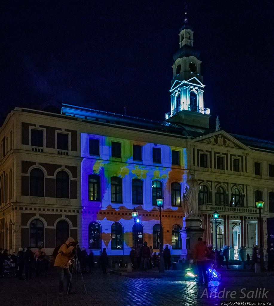 Staro Riga 2015 Фестиваль света Рига сияет Рига, Латвия