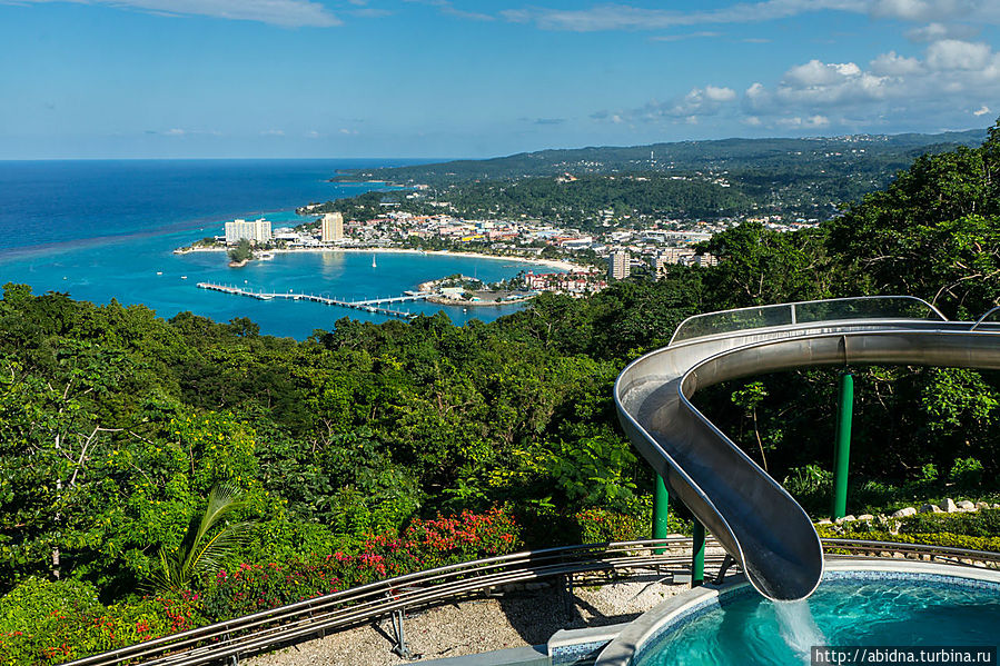 Мини-аквапарк с потрясающим видом Очо-Риос, Ямайка