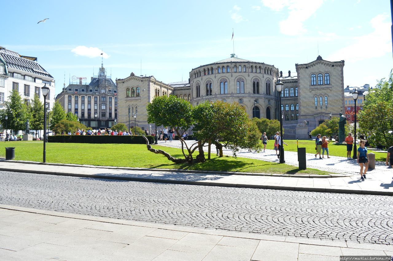 Стортинг. Парламент Норвегии Осло, Норвегия