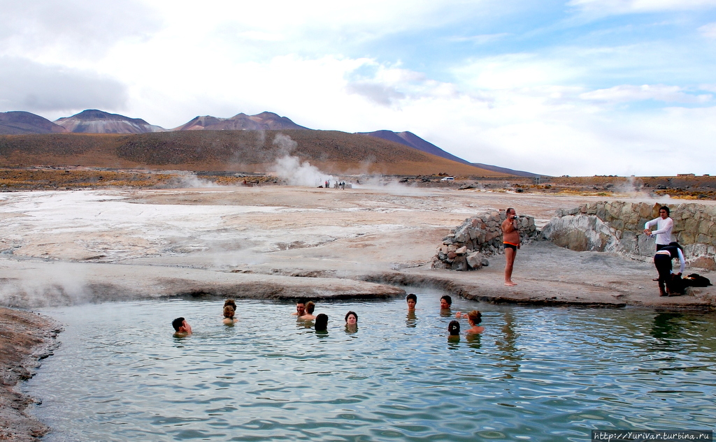 Термальный бассейн в долине Татио