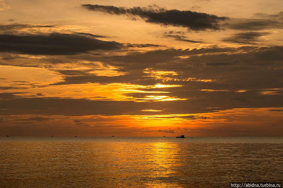 Закаты на острове Фукуок Остров Фу Куок, Вьетнам