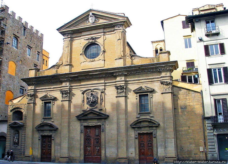 Флоренция. Церковь Санта-Тринита Флоренция, Италия