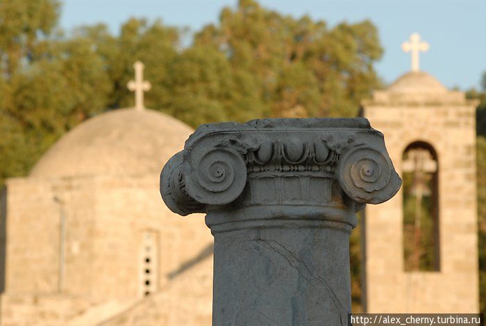 Пафос храм св Кирияки базилика Хрисополитиса Кипр