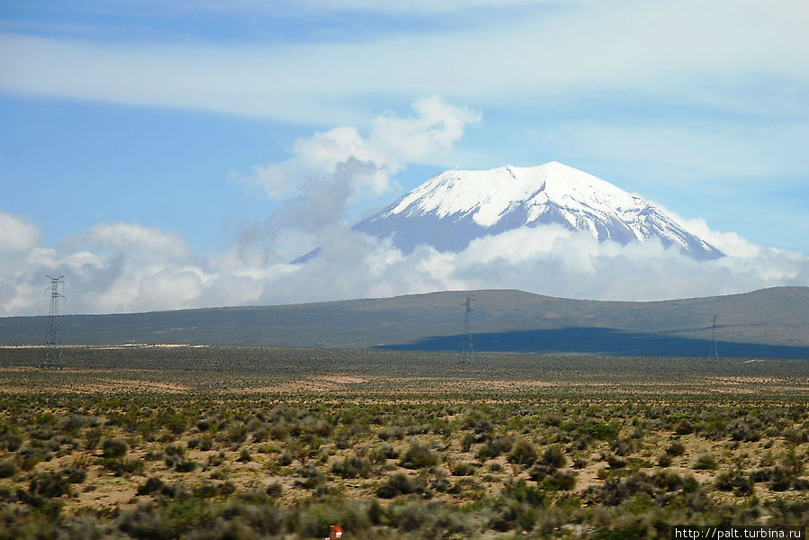 Вулкан Мисти. Дорога на Арекипу Перу