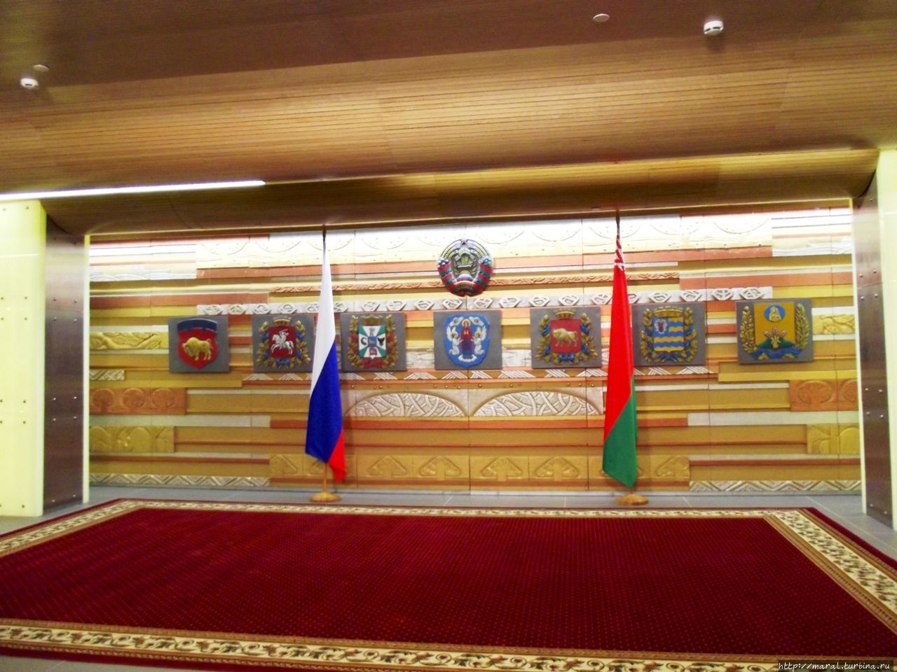 Зал торжеств и церемоний на первом этаже Москва, Россия