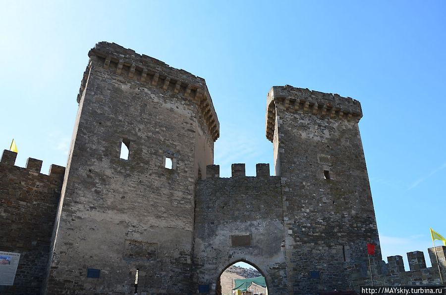 Генуэзская крепость в Судаке. Часть 1