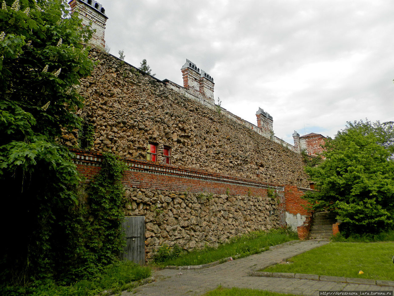Внутренняя часть стены Юрино, Россия