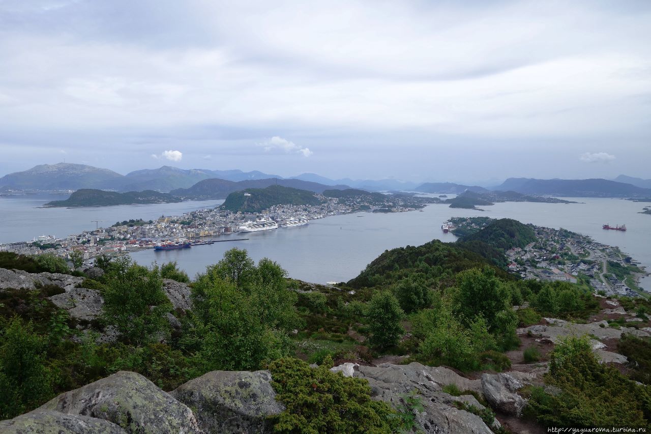 Сахарная вершина Олесунн, Норвегия