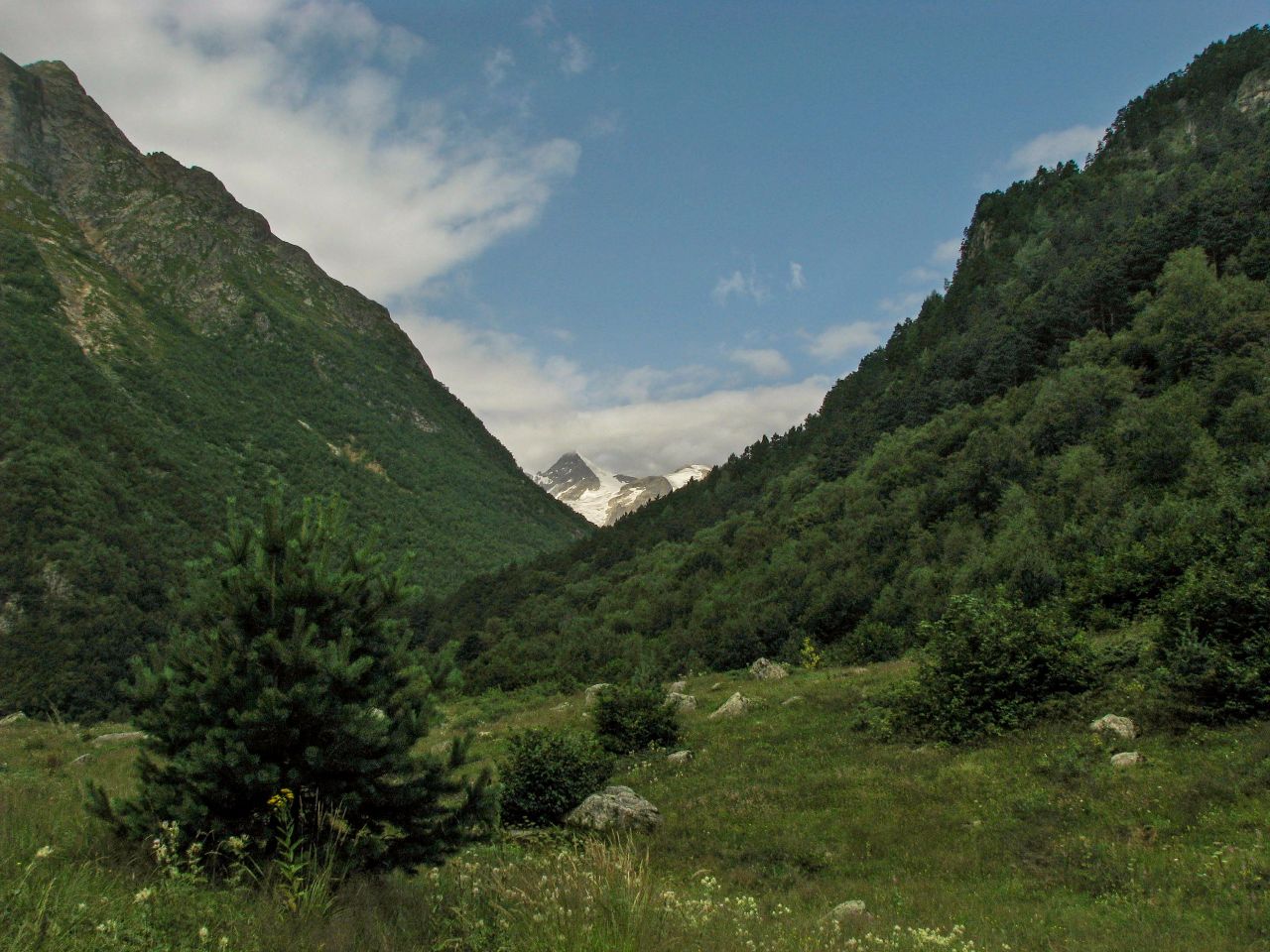 горы и водопады Дигории Алания Национальный Парк, Россия