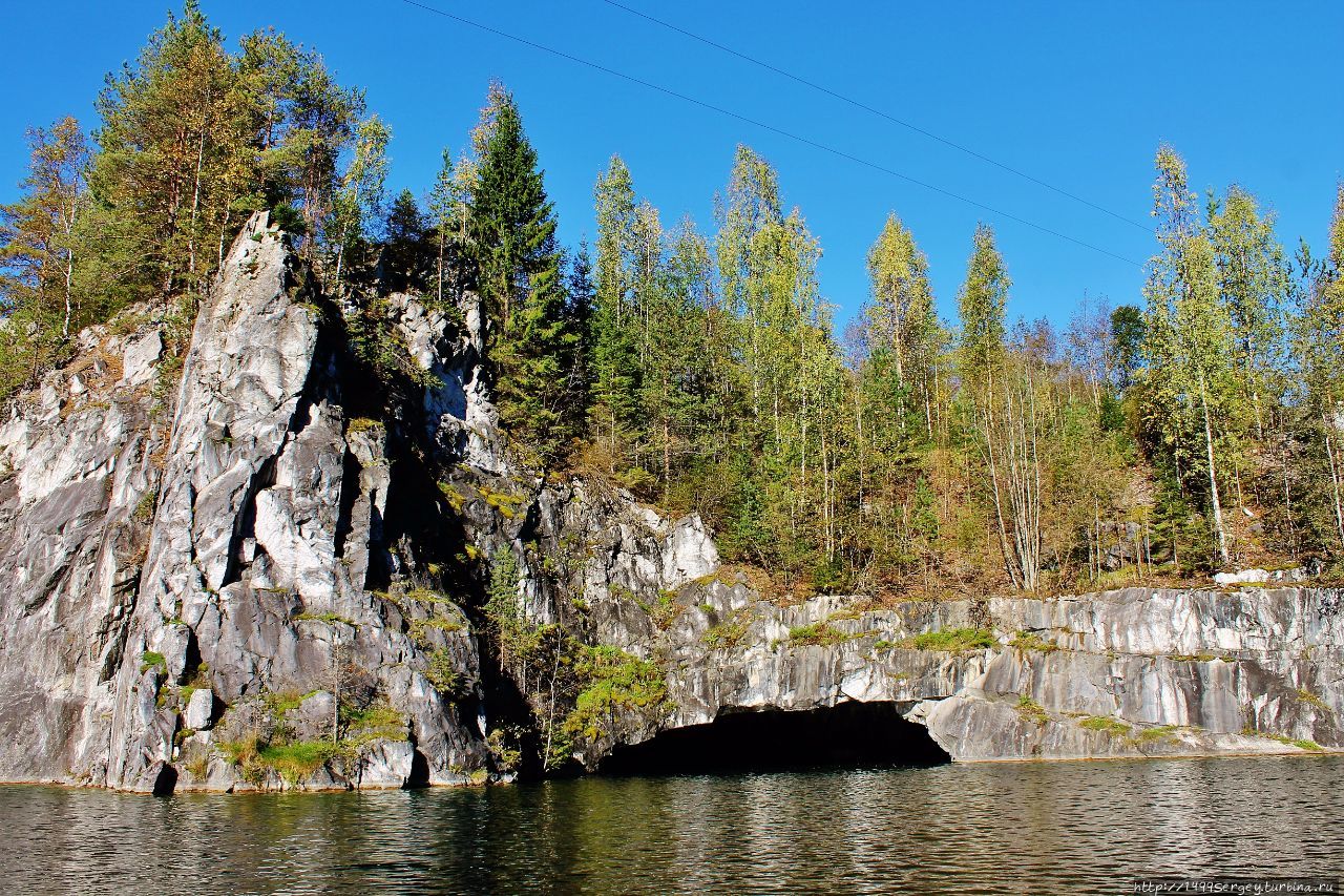 Водная прогулка по Мраморному каньону Рускеала Рускеала, Россия