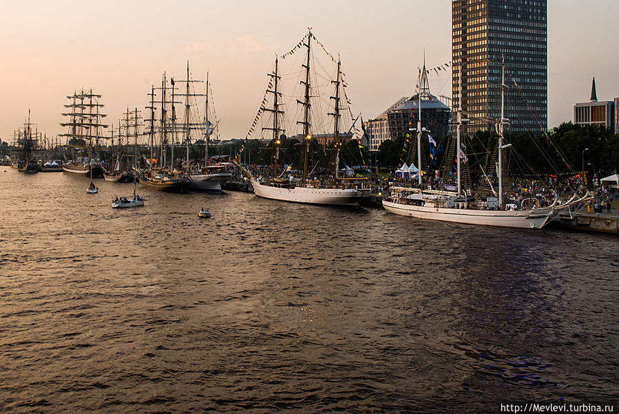 Международная парусная регата «The Tall Ships Races 2013» Рига, Латвия