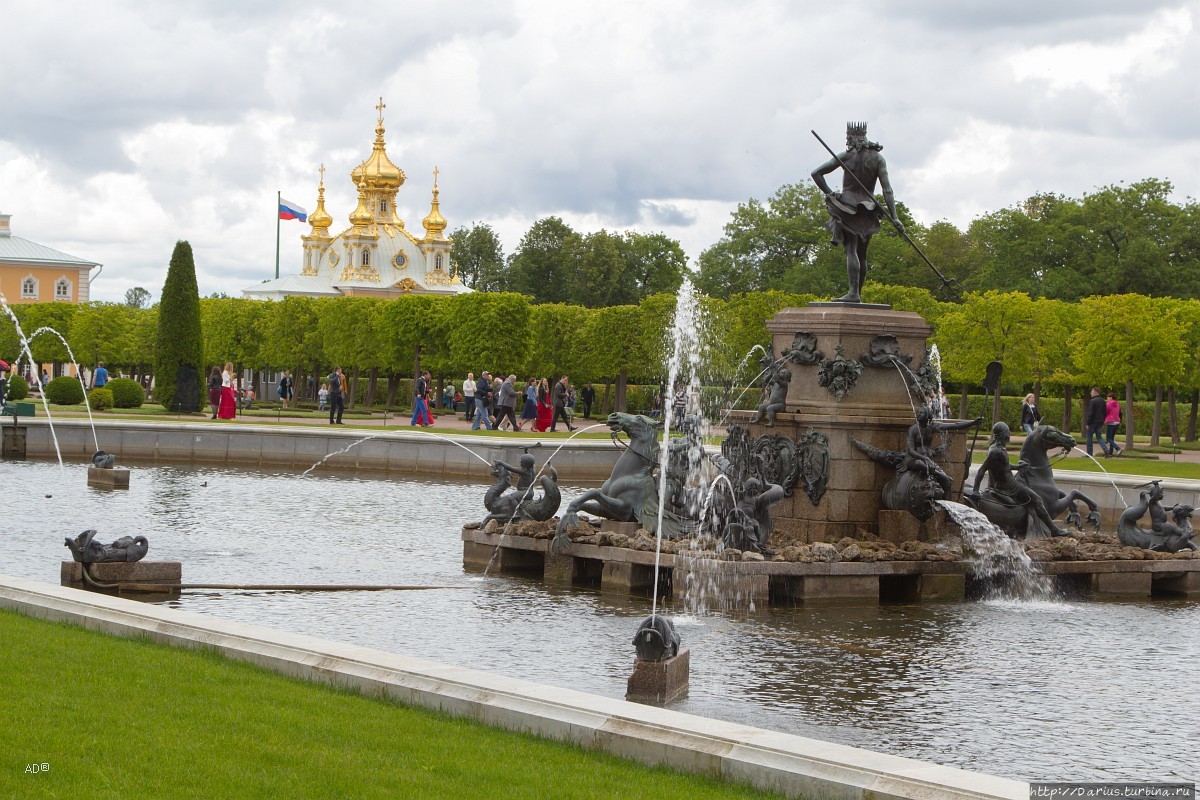 Петергоф 2017 — Верхний сад Петергоф, Россия