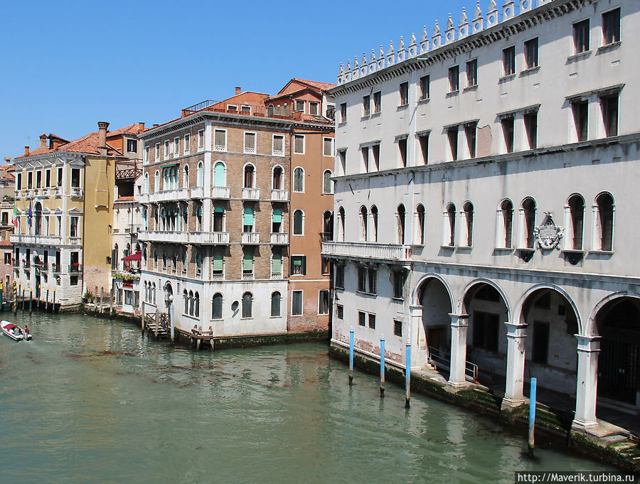 Дворцы на Большом Канале Венеция, Италия