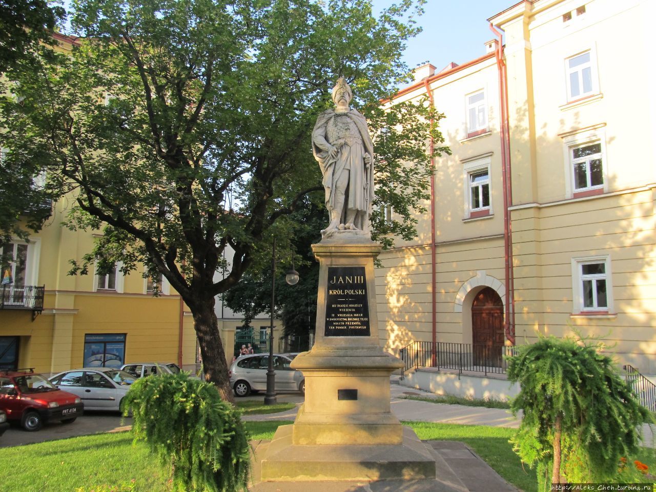 Памятник польскому королю Яну Собескому Пшемысль, Польша