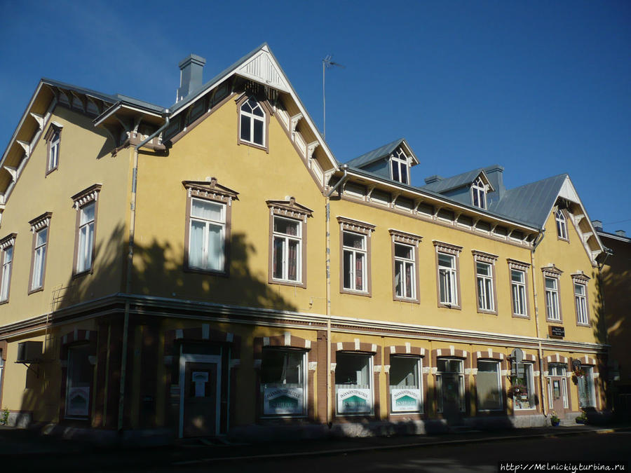 Маленький городок у берегов Финского залива Ловииса, Финляндия